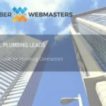 Commercial Plumbing Leads Blog Cover Showing Post Title and Image of Commercial Building