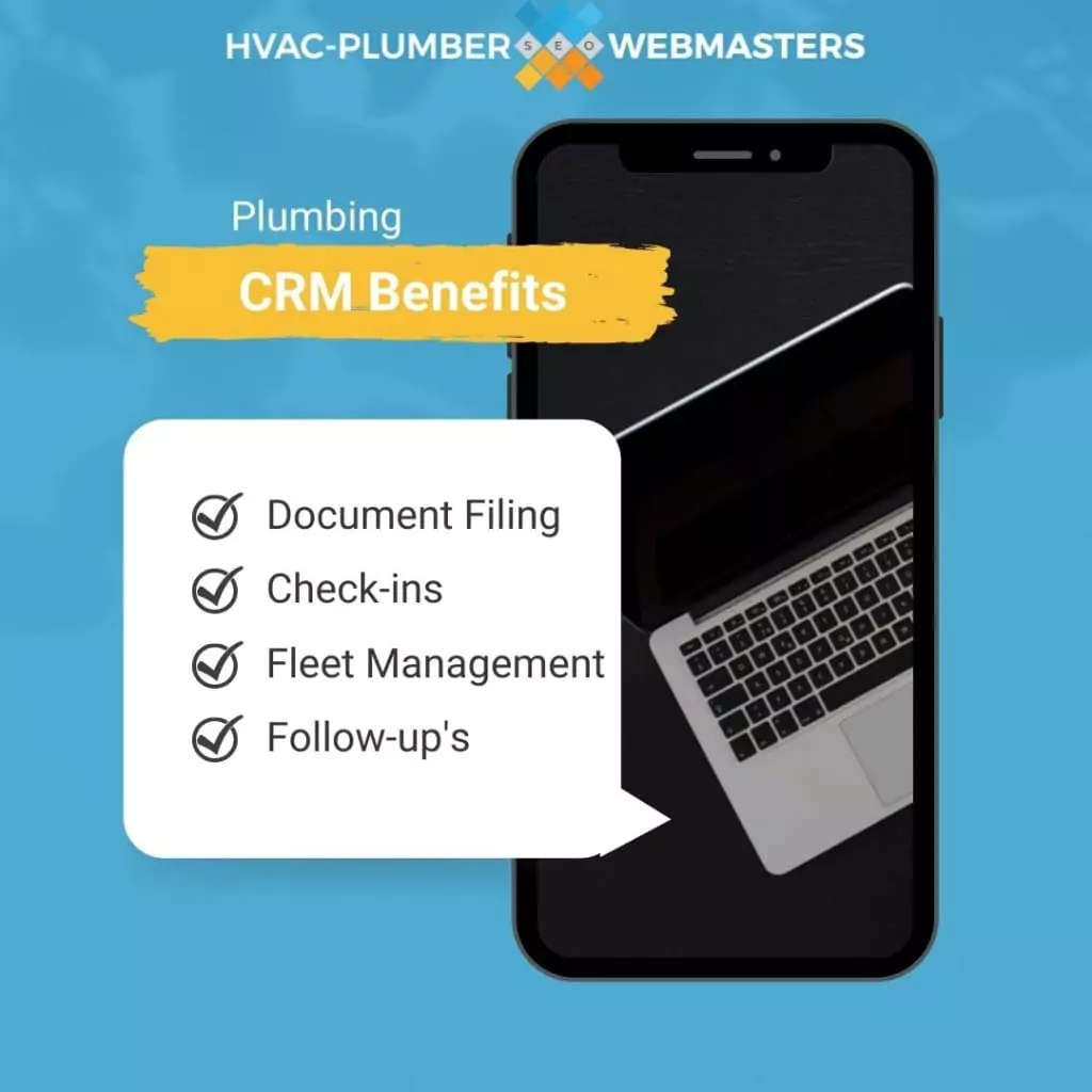 CRM Benefits for Plumbers (Infographic)