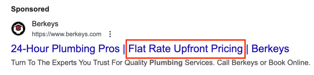 Flat Rate Pricing Idea