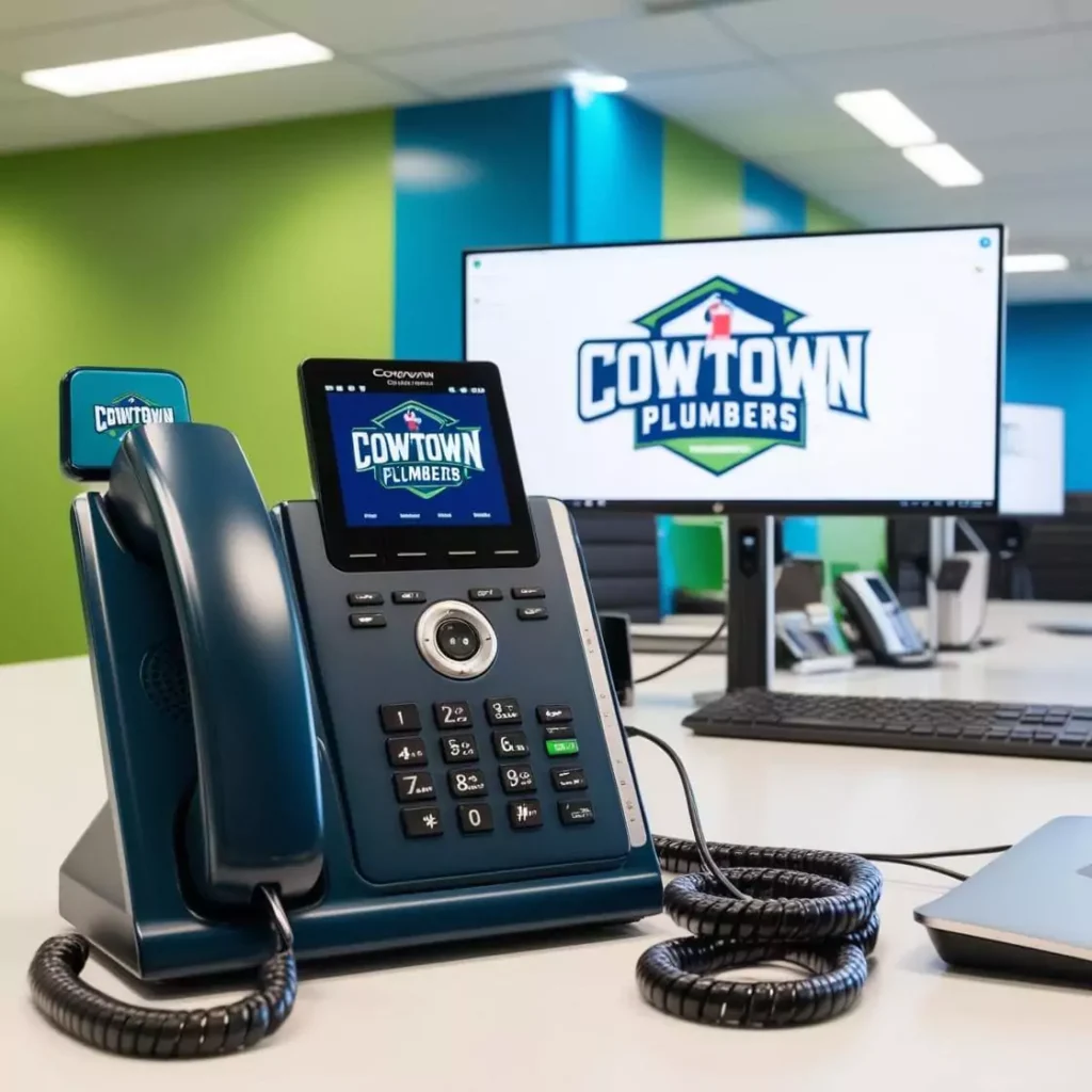 Fictional Vision of Local Plumbing Company Telemarketing Call Room