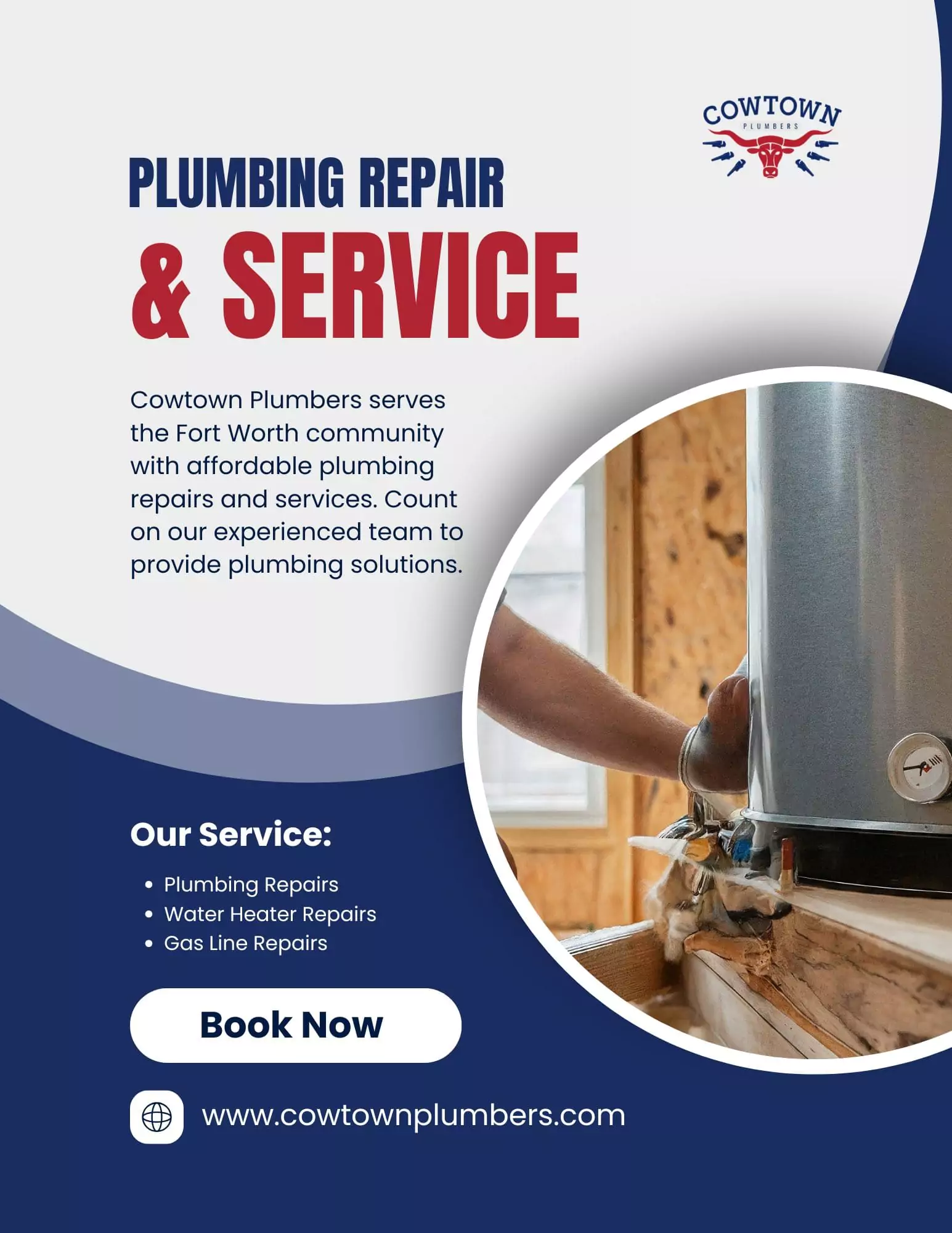 Plumbing Direct Mail Ad Example