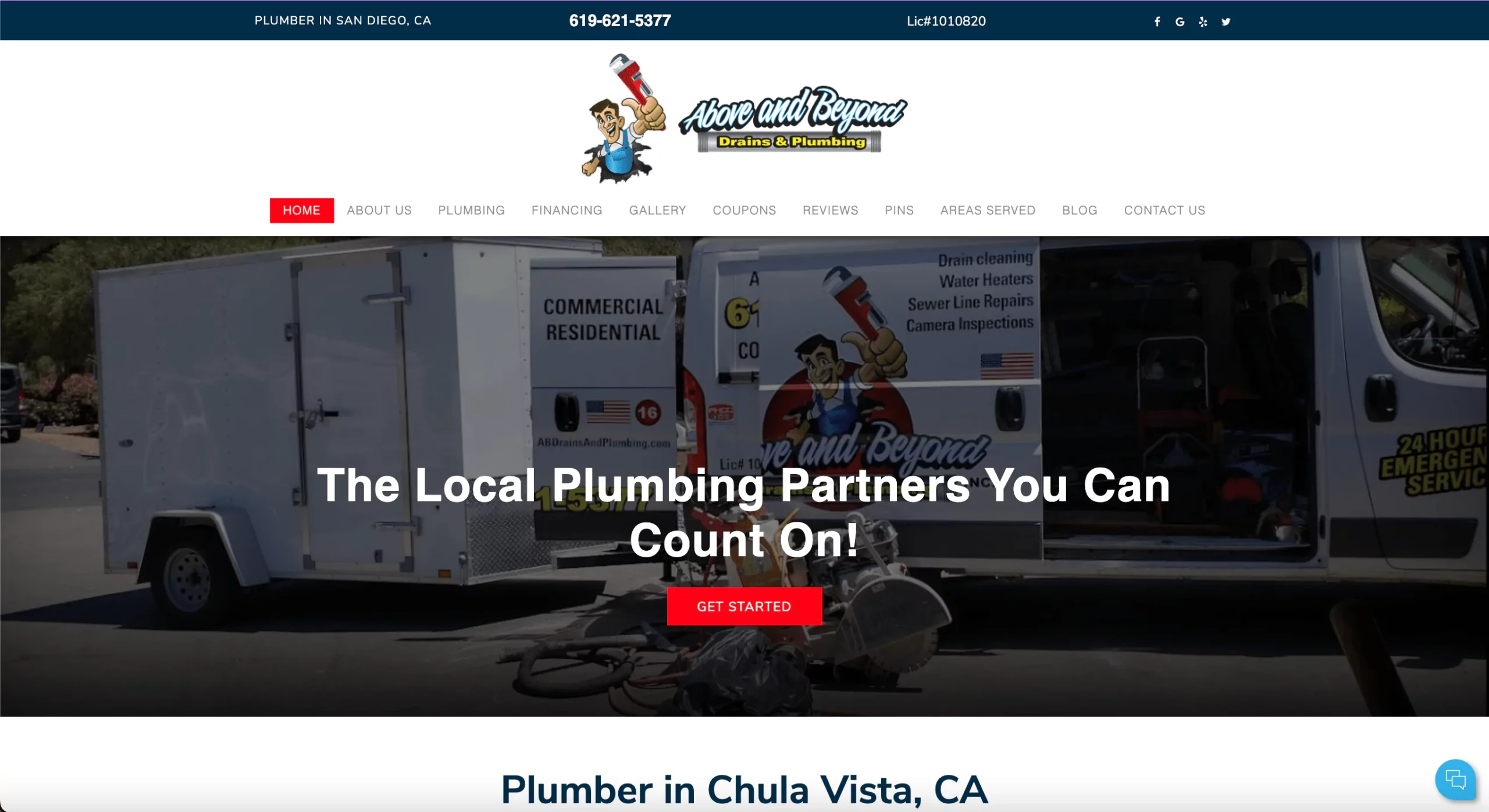 Plumbing Website Rank 4